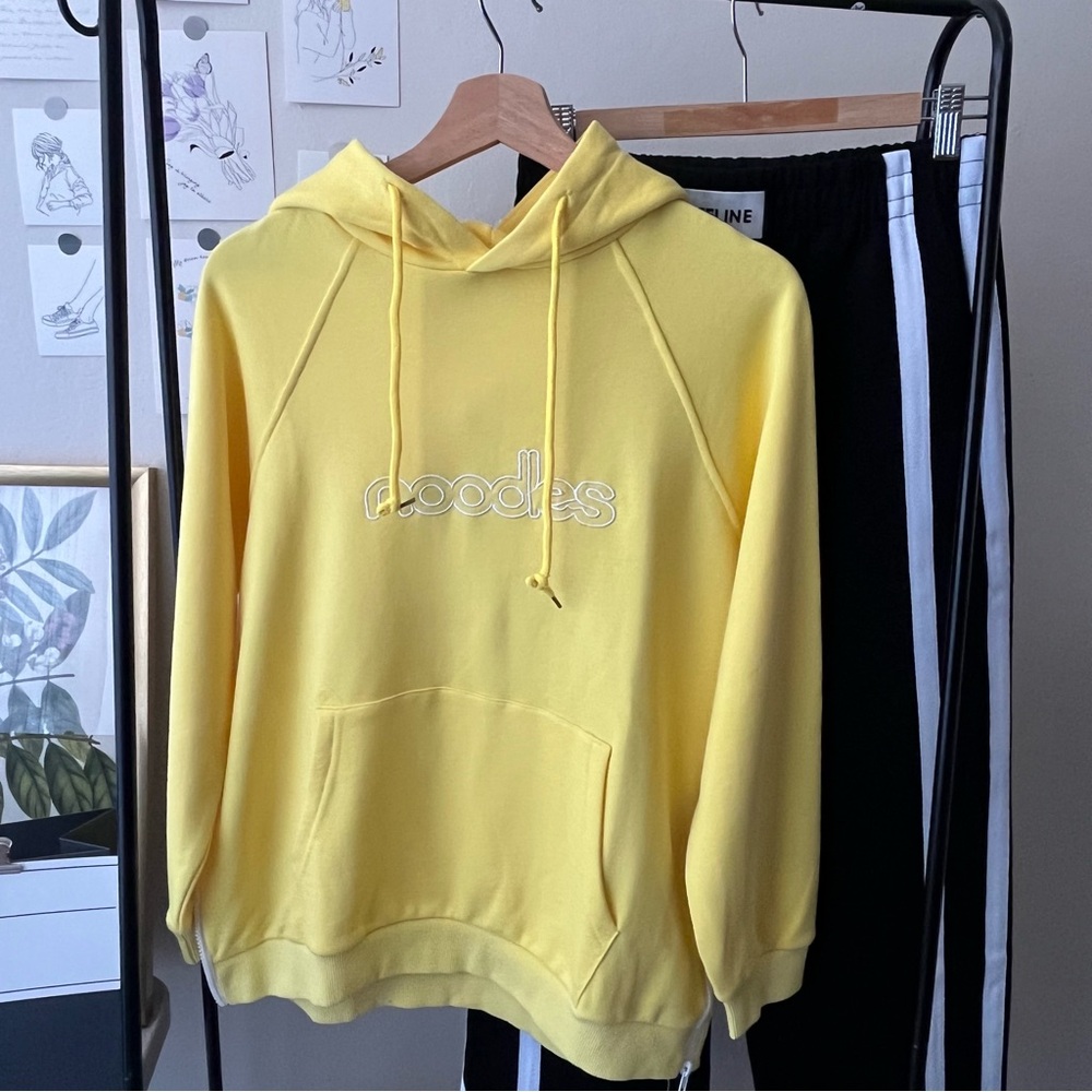 ｛NATIONAL VICTORY｝WOMON BRAND NEW YELLOW HOODIE SWEATSHIRT